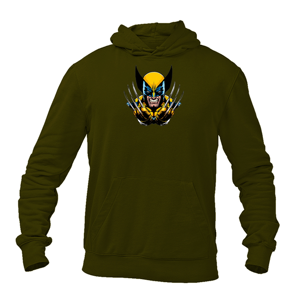 Men's  Wolverine 2025 Art  Softstyle Midweight Hooded Sweatshirt