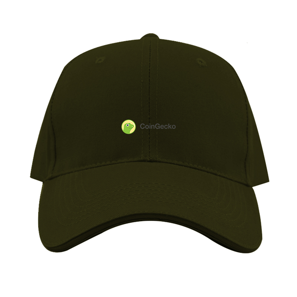 CoinGecko  Logo  Dad Baseball Cap Hat
