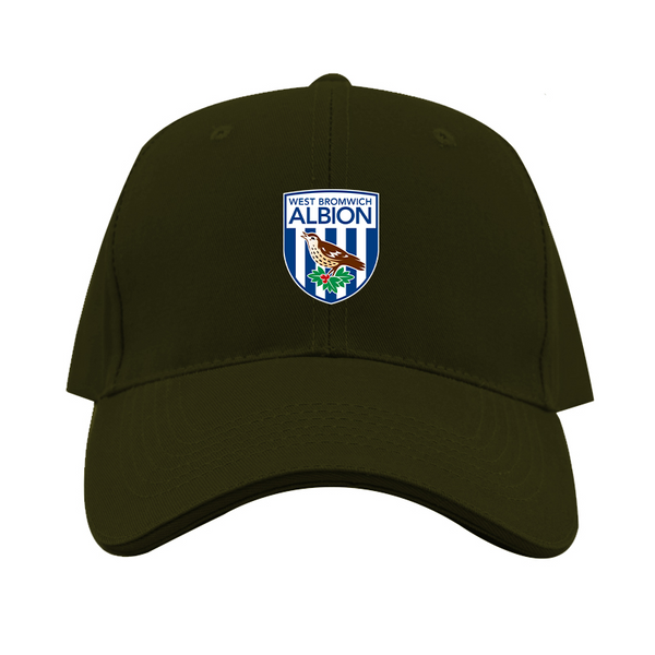 West Bromwich Albion Soccer Dad Baseball Cap Hat
