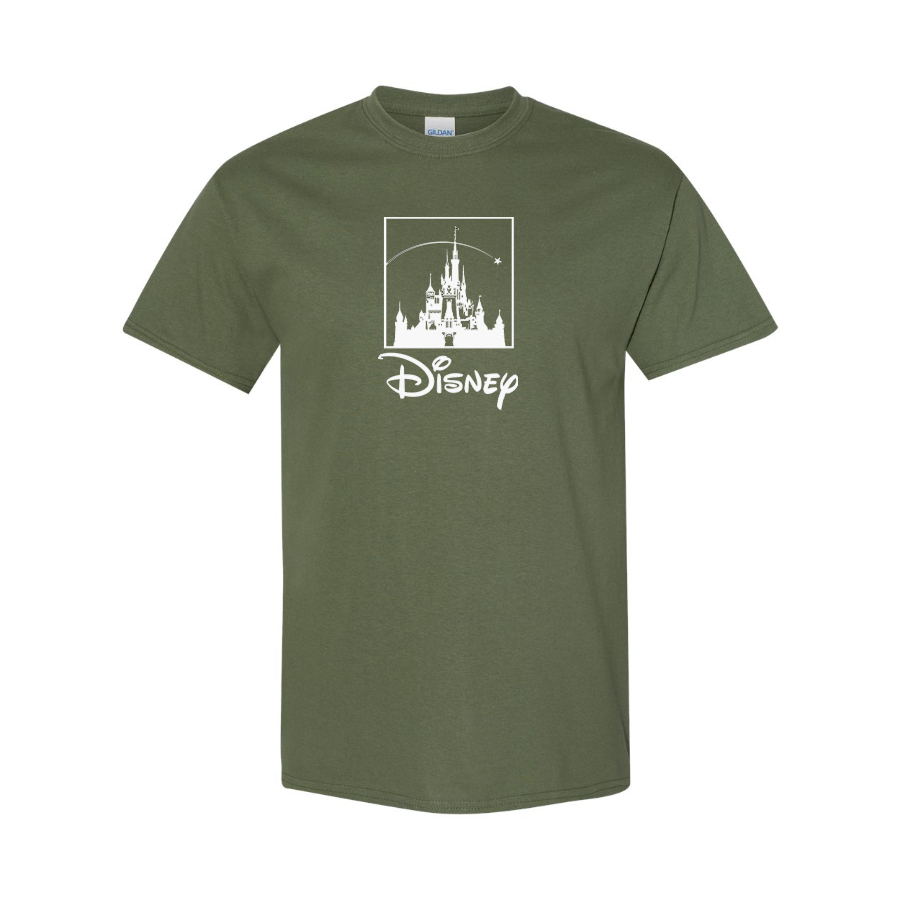 Men's Walt Disney Cartoon  Cotton T-Shirt