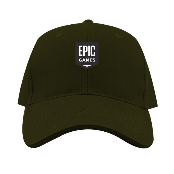 Epic Games Logo  Dad Baseball Cap Hat