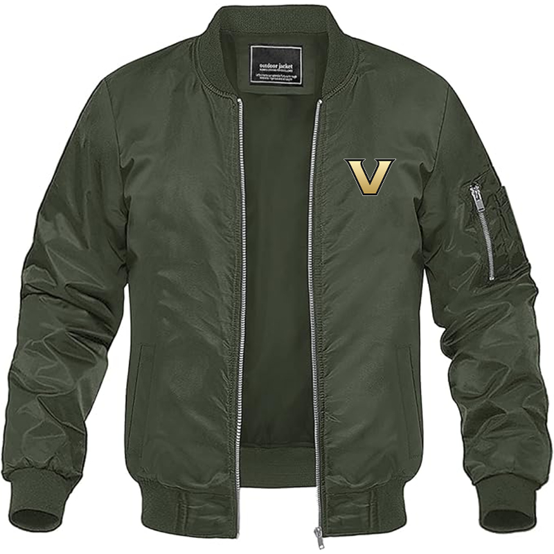 Men's Vanderbilt Commodores Lightweight Bomber Jacket