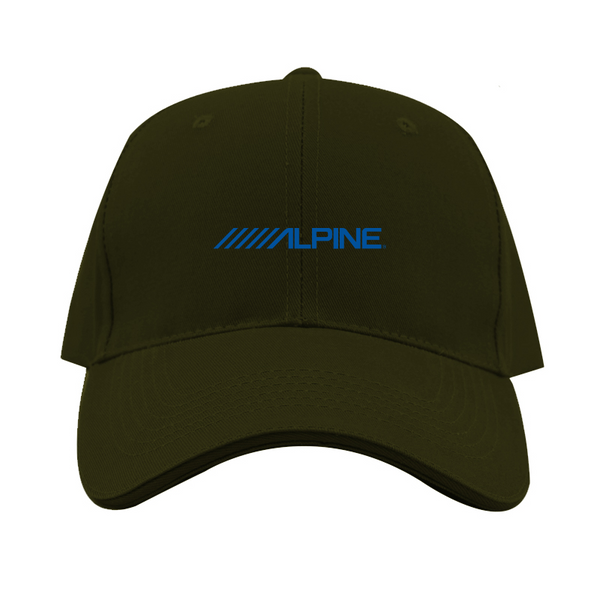 Alpine Logo Dad Baseball Cap Hat