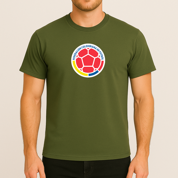 Men's Colombia National Soccer Team Cotton T-Shirt