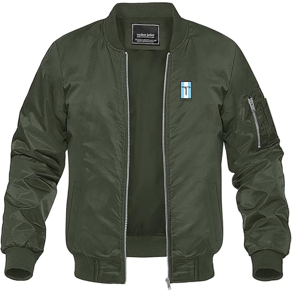 Men's De Tomaso Logo Lightweight Bomber Jacket