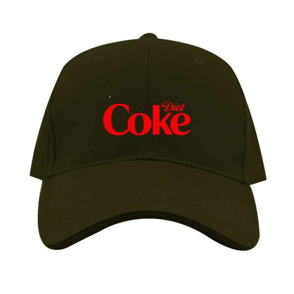 Diet Coke Logo  Dad Baseball Cap Hat