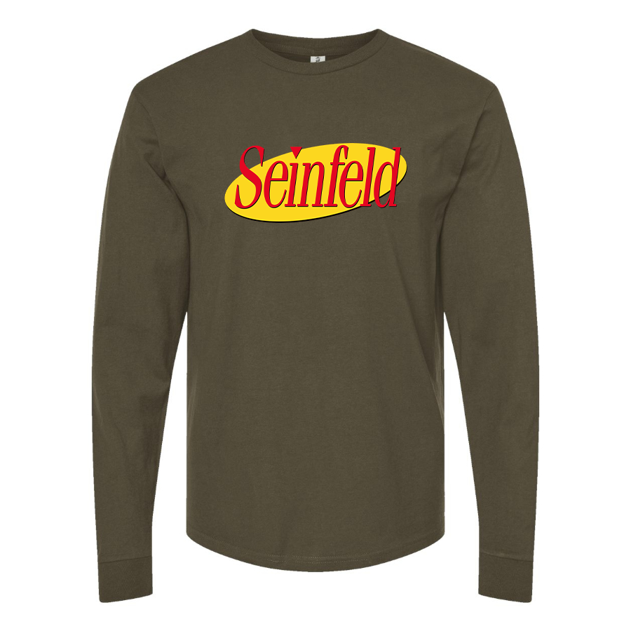 Men's Seinfeld Sitcom Show  Long Sleeve T-Shirt