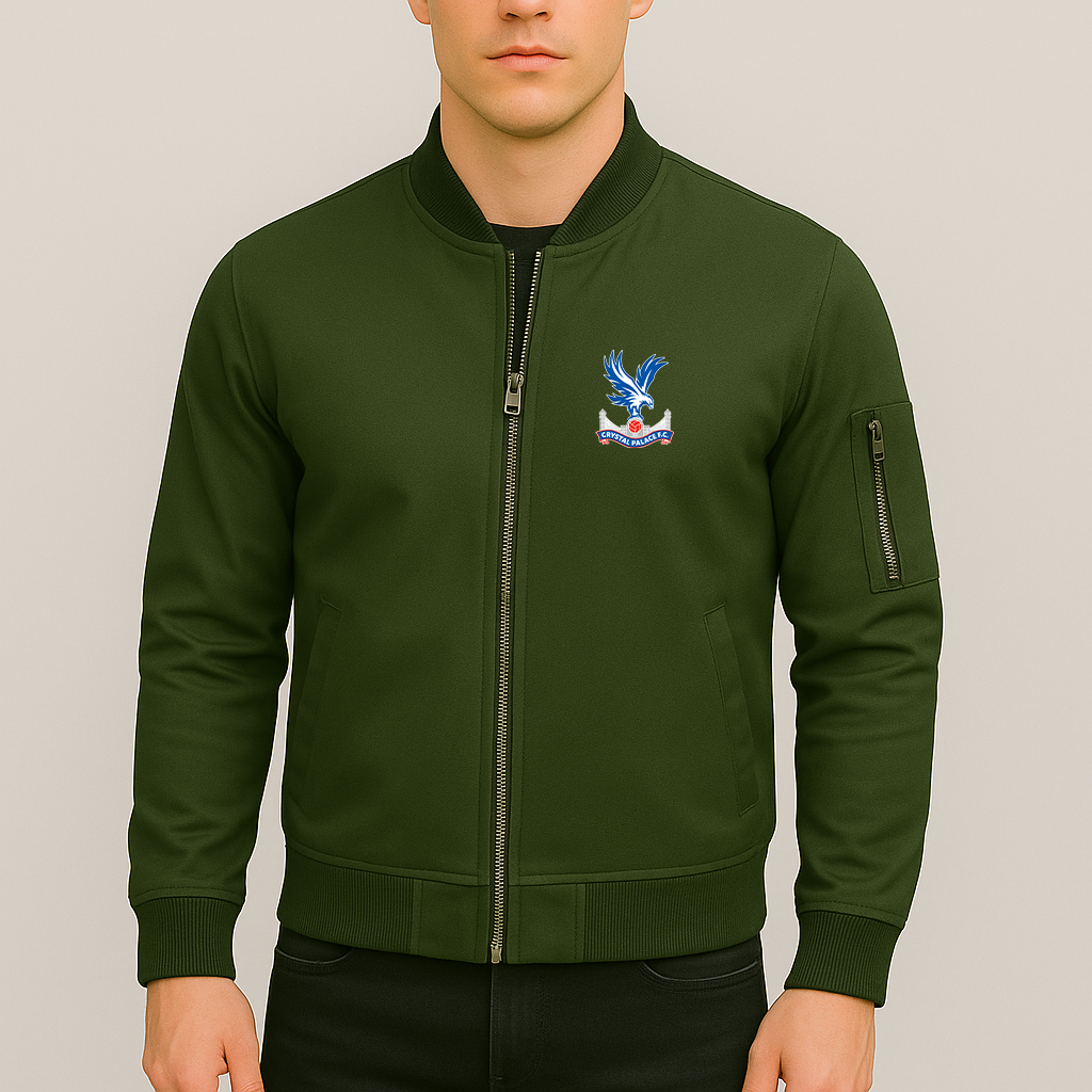 Men's Crystal Palace F.C Lightweight Bomber Jacket