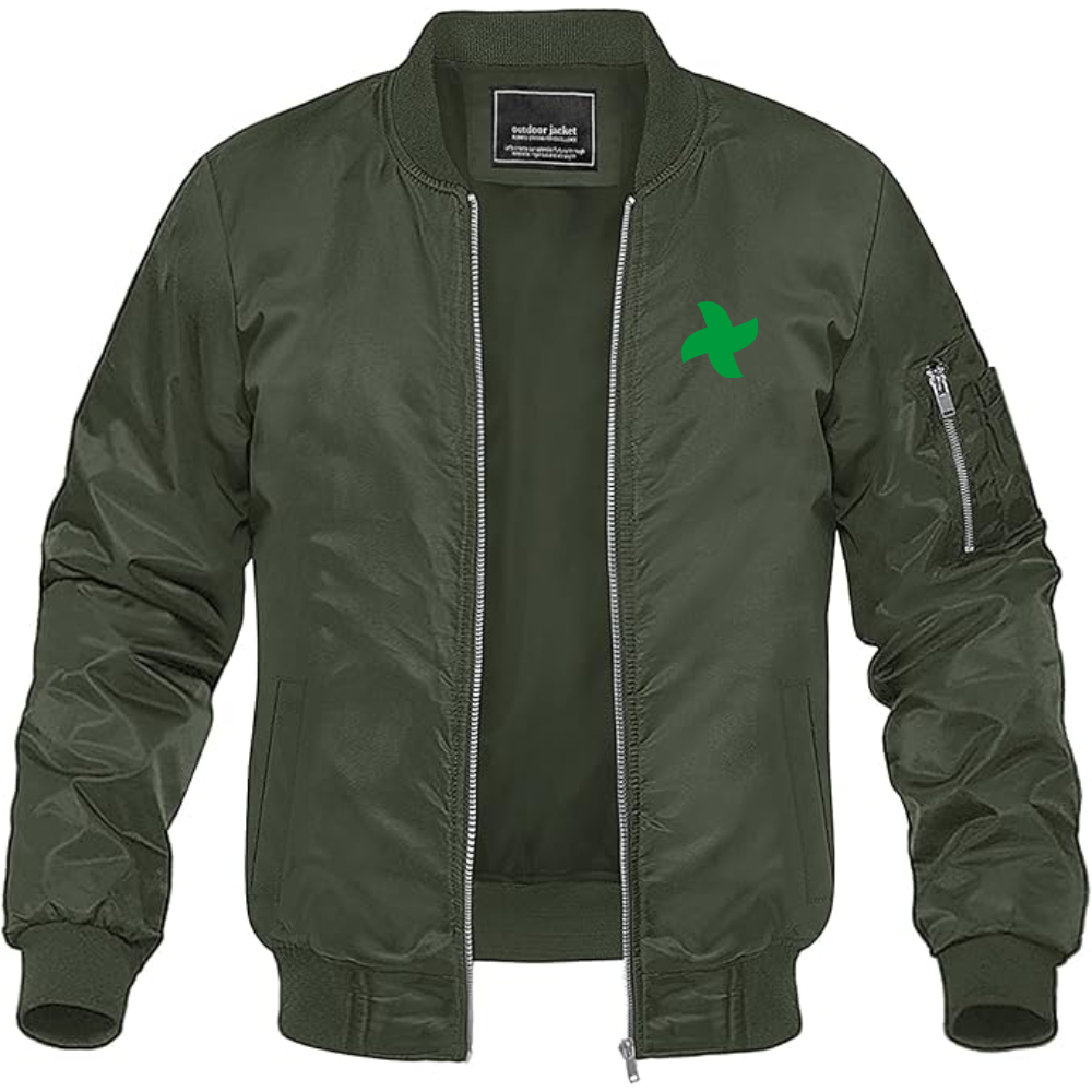 Men's Thermomix Screw Logo Lightweight Bomber Jacket