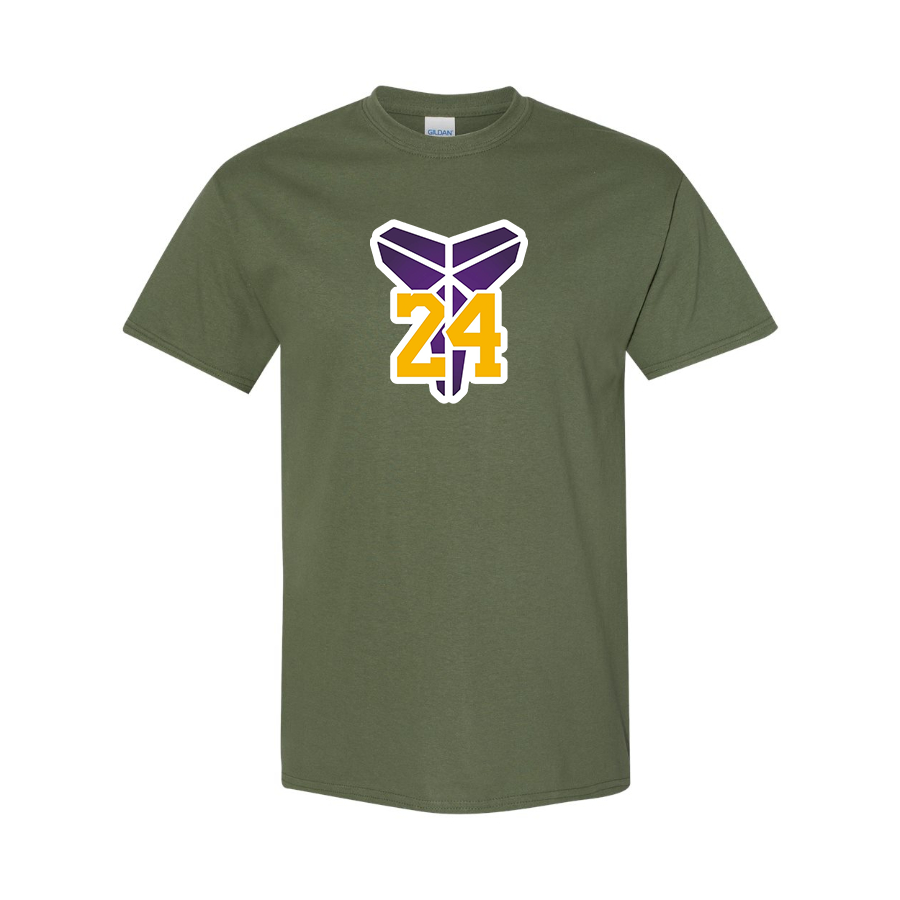 Youth Kids Kobe Bryant Mamba 24 Cotton T-Shirt