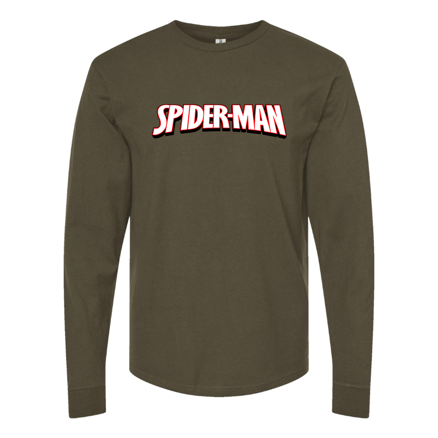 Men's Spider-Man Marvel Comics Superhero Long Sleeve T-Shirt