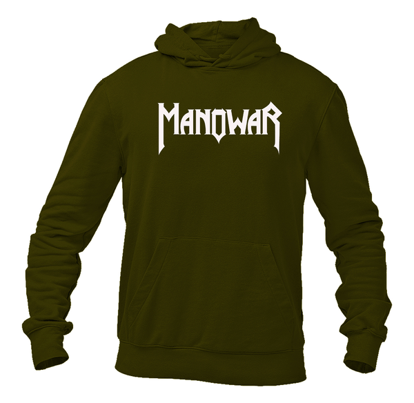 Men's Manowar Logo Pullover Hoodie