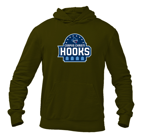 Men's Corpus Christi Hooks Logo Pullover Hoodie