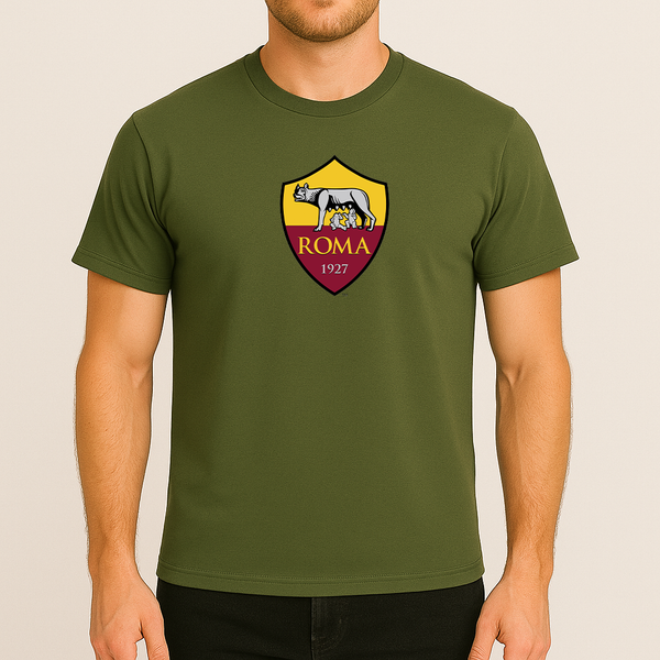 Men's AS Roma FC Cotton T-Shirt