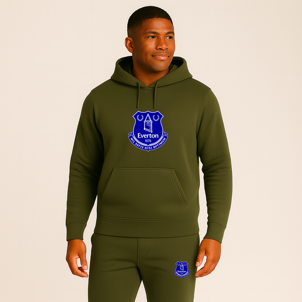 Men's Everton FC Logo Hoodie Joggers Set