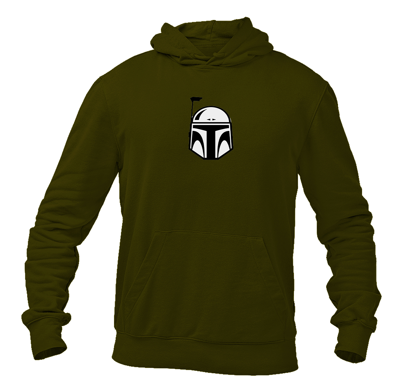 Men's Star Wars Boba Fett Helmet Pullover Hoodie