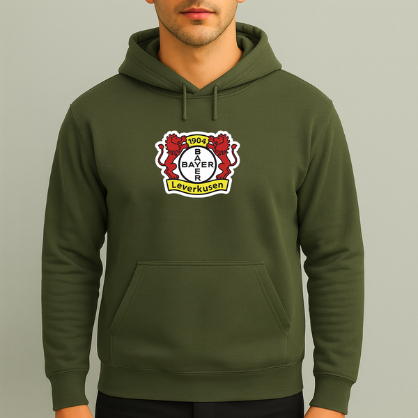 Men's Bayer Leverkusen FC Pullover Hoodie