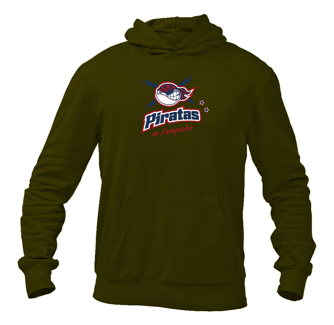 Men's Campeche Piratas  Logo Pullover Hoodie