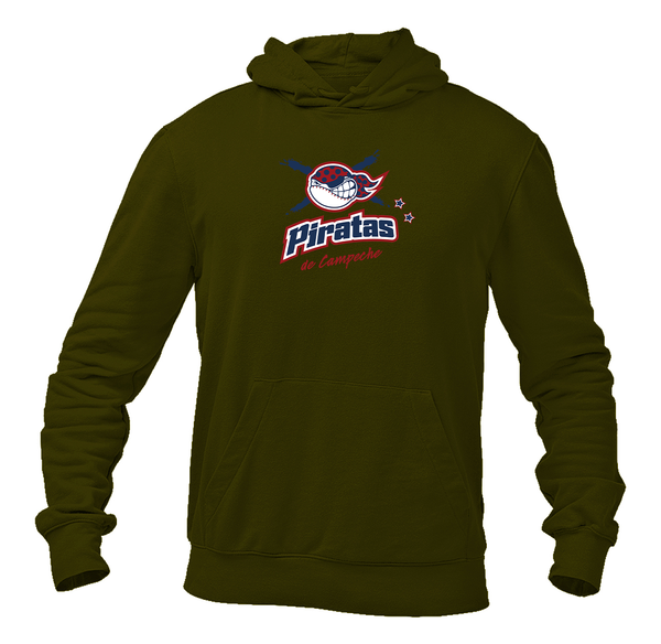 Men's Campeche Piratas  Logo Pullover Hoodie