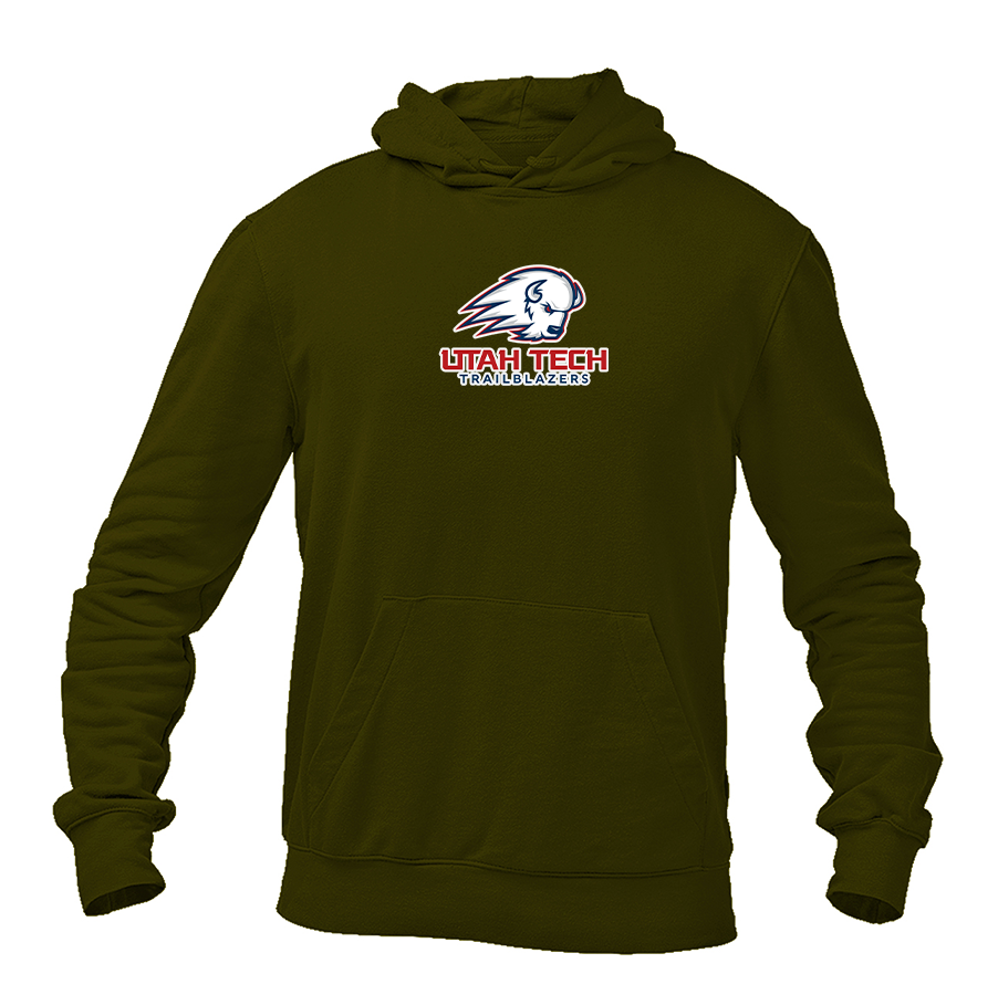 Men's Utah Tech Trailblazers Gildan  Heavy Blend Hooded Sweatshirt