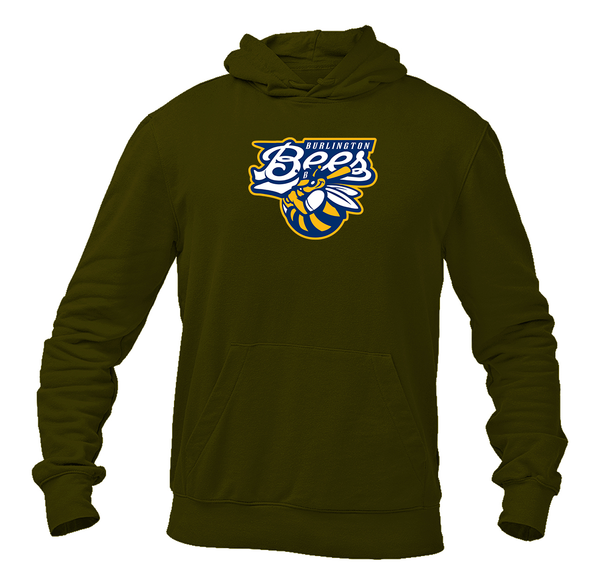 Men's Burlington Bees  Logo Pullover Hoodie
