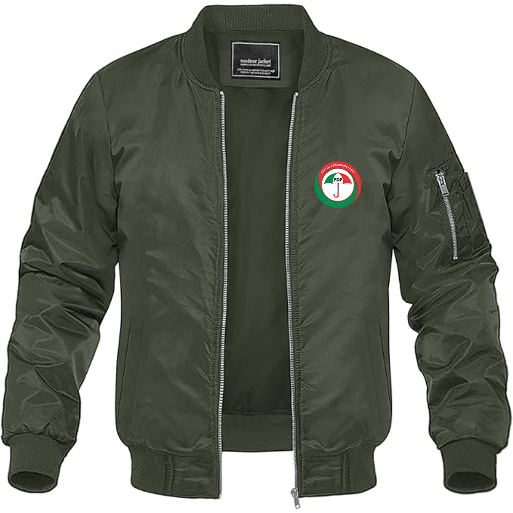 Men's PDP Logo Lightweight Bomber Jacket