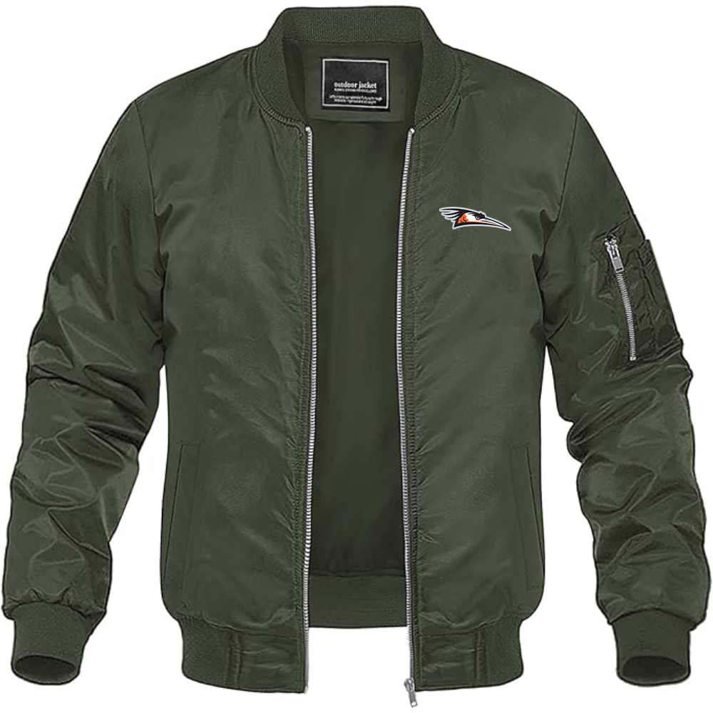 Men's Delmarva Shorebirds Logo Lightweight Bomber Jacket
