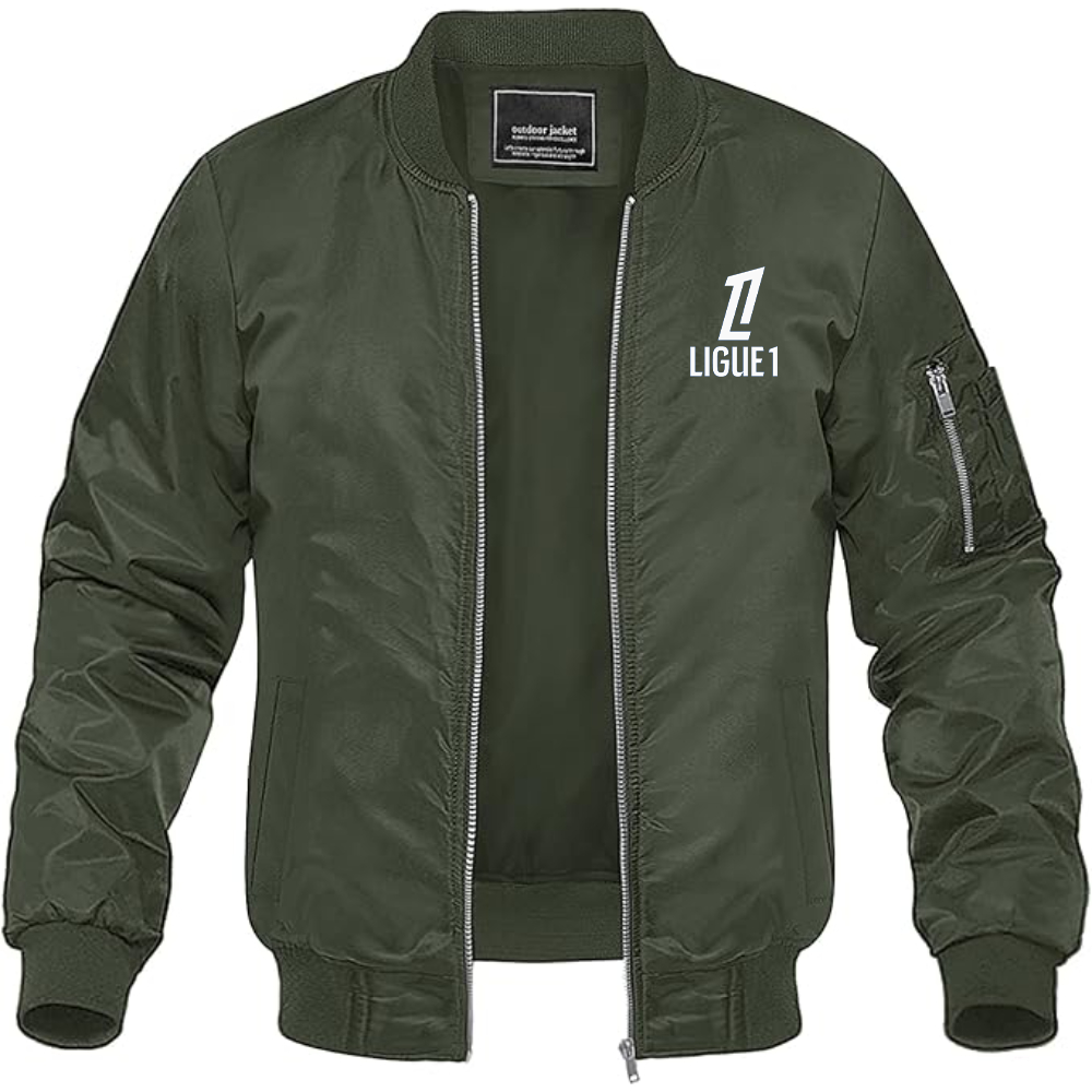 Men's Ligue 1 Logo Lightweight Bomber Jacket