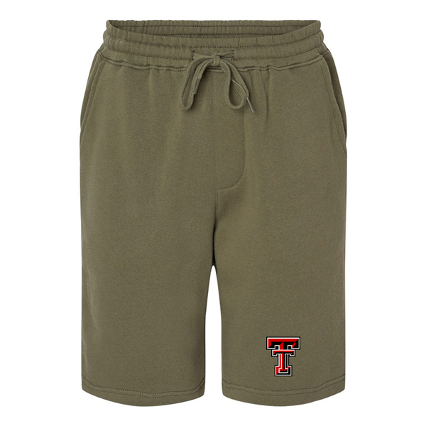 Men's Texas Tech Red Raiders  Independent Trading Co Midweight Fleece Shorts