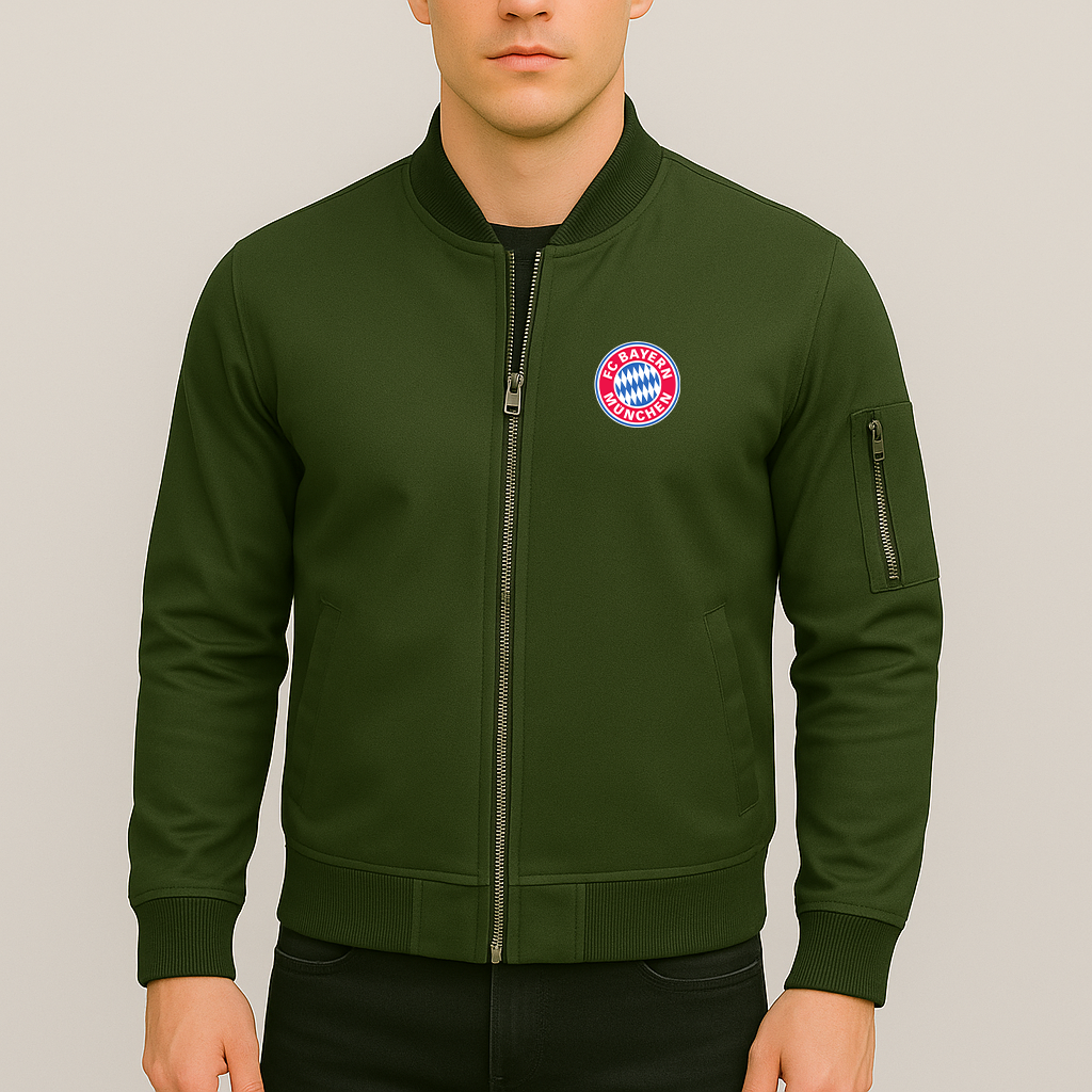 Men's F.C. Bayern Munchen Soccer Lightweight Bomber Jacket