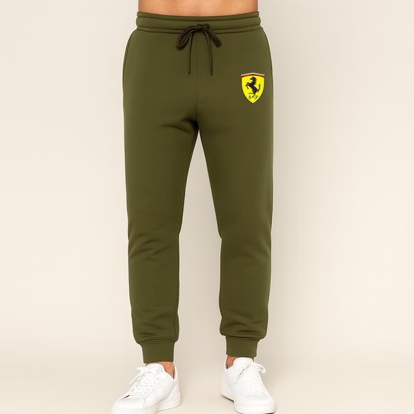 Men’s Ferrari Motorsport Car Joggers Sweatpants