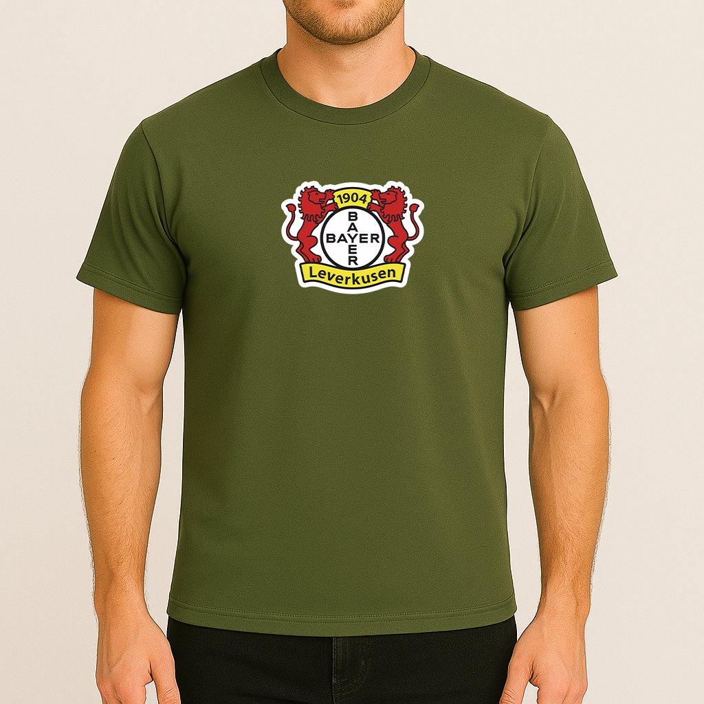 Men's Bayer Leverkusen FC Cotton T-Shirt