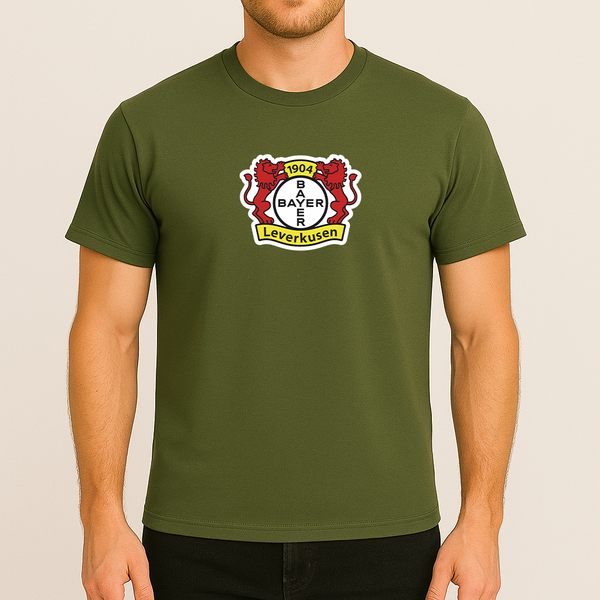 Men's Bayer Leverkusen FC Cotton T-Shirt