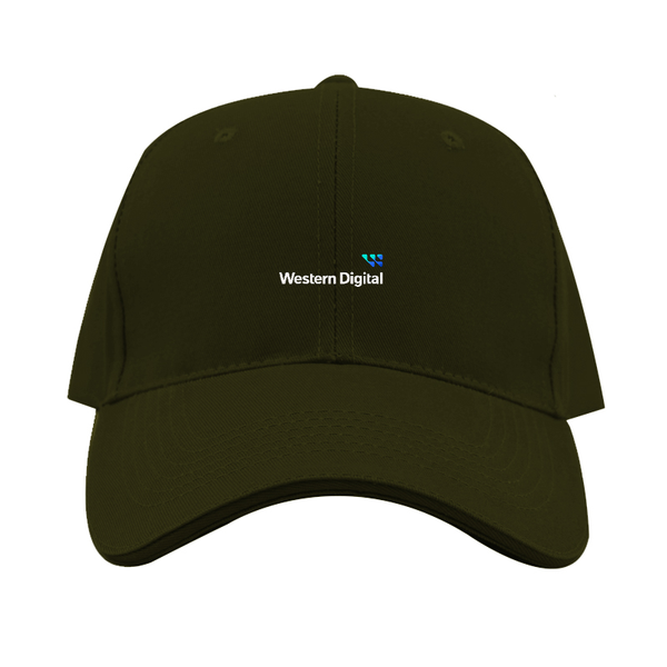 Western Digital Logo  Dad Baseball Cap Hat