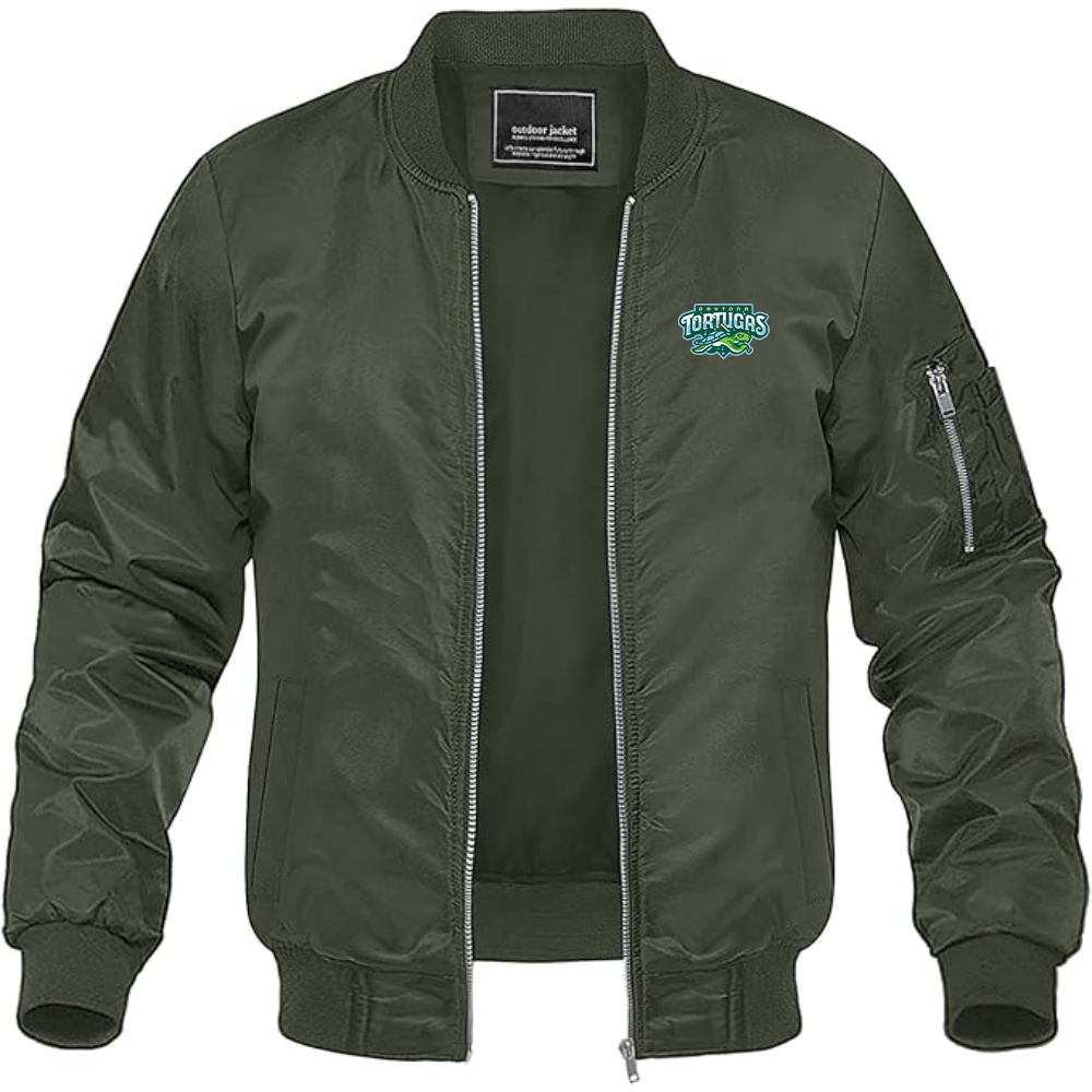 Men's Daytona Tortugas Logo Lightweight Bomber Jacket