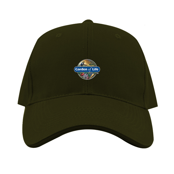 Garden of Life Logo  Dad Baseball Cap Hat
