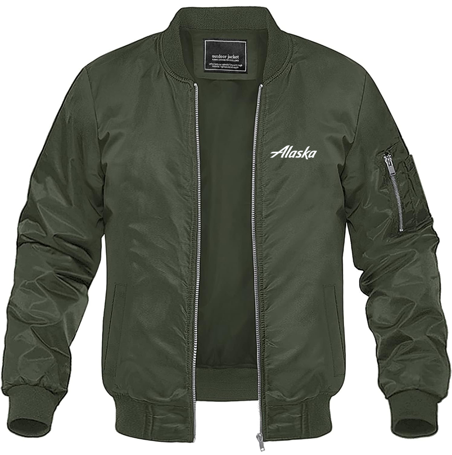 Men's Alaska Airline Lightweight Bomber Jacket