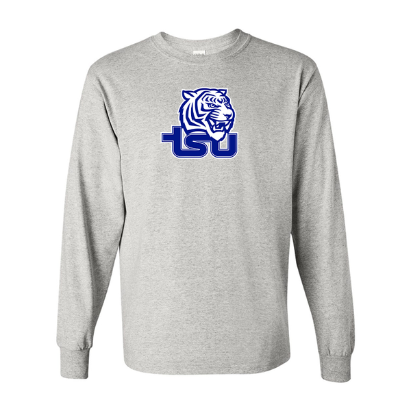 Men's Tennessee State Tigers Gildan Heavy Cotton Long Sleeve T-Shirt