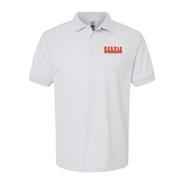 Men's Stevie-Wonder Gildan Dry Blend Jersey Polo