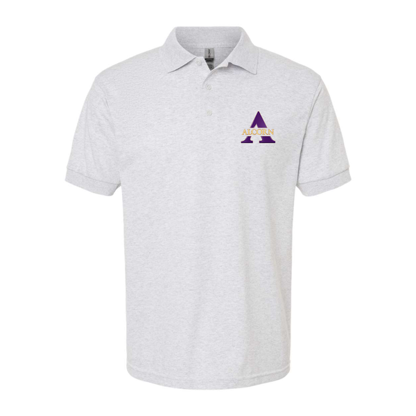 Men's Alcorn State Braves Wildcats Dry Blend Jersey Polo