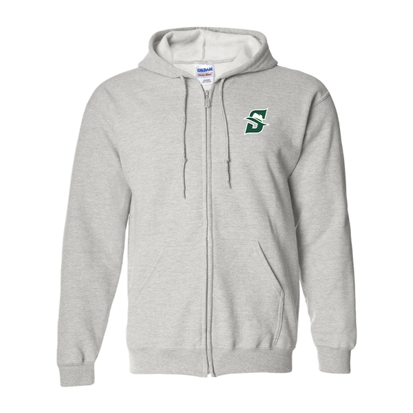 Men's Stetson Hatters Gildan  Heavy Blend Full Zip Hooded Sweatshirt