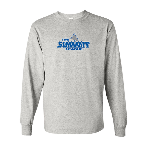 Men's The Summit League Gildan Heavy Cotton Long Sleeve T-Shirt