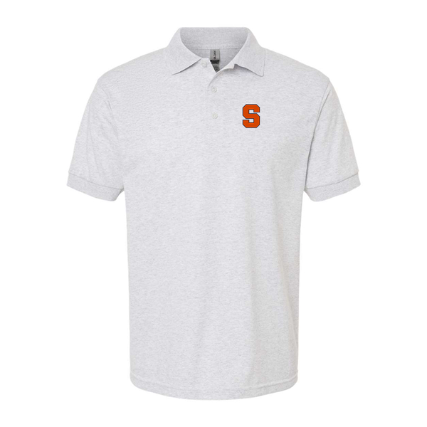 Men's Syracuse Orange Gildan Dry Blend Jersey Polo