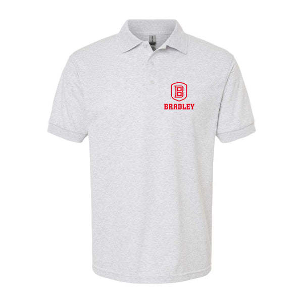 Men's Bradley Braves Dry Blend Jersey Polo
