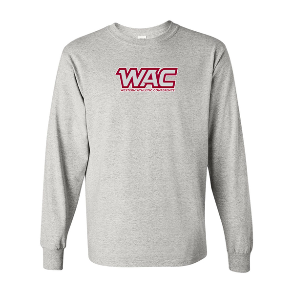 Men's Western Athletic Conference Gildan Heavy Cotton Long Sleeve T-Shirt