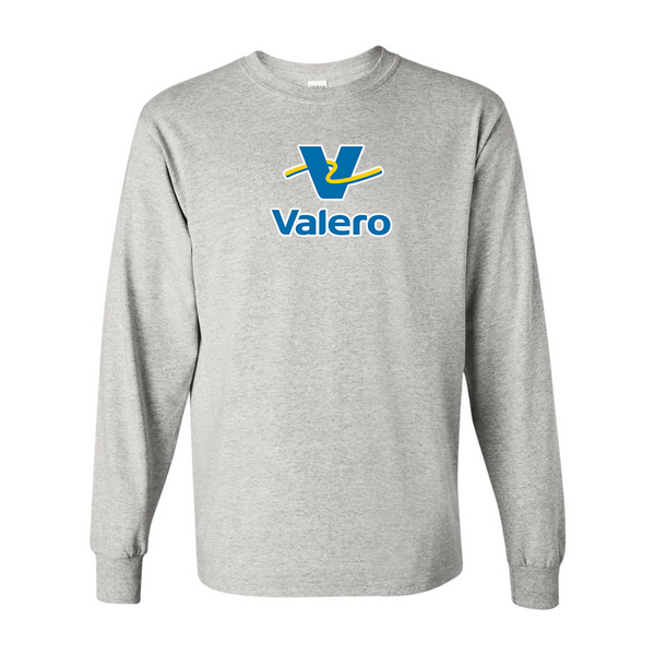 Men's Valero Gas Station Gildan Heavy Cotton Long Sleeve T-Shirt