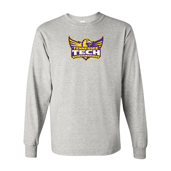 Men's Tennessee Tech Golden Eagles Gildan Heavy Cotton Long Sleeve T-Shirt