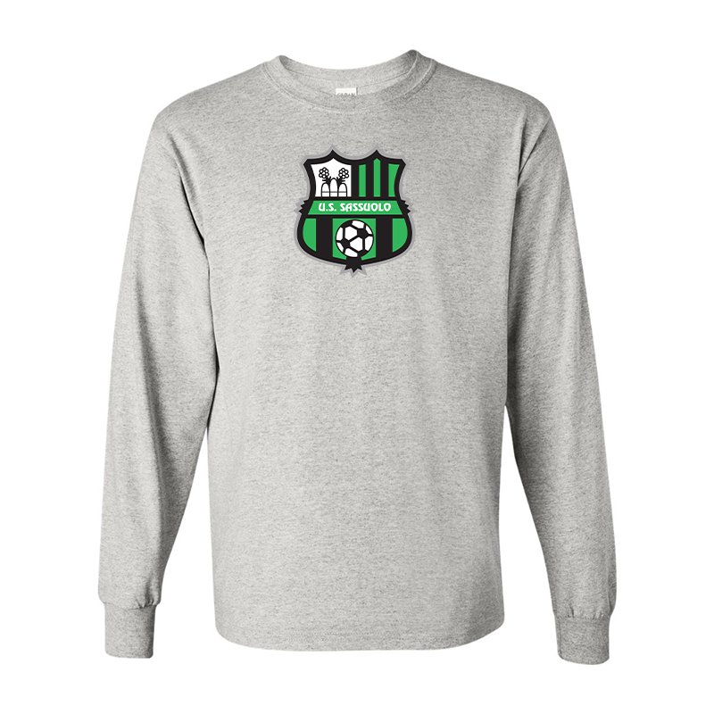 Men's U.S. Sassuolo Soccer Gildan Heavy Cotton Long Sleeve T-Shirt