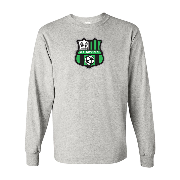 Men's U.S. Sassuolo Soccer Gildan Heavy Cotton Long Sleeve T-Shirt