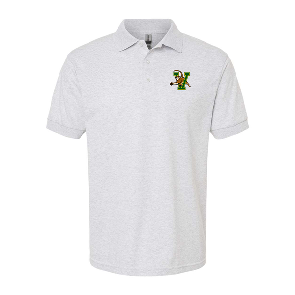 Men's Vermont Catamounts Gildan Dry Blend Jersey Polo